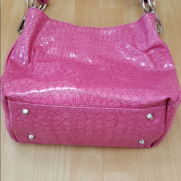 Braciano Alligator Print Shoulder Bag - Picture 4 of 7